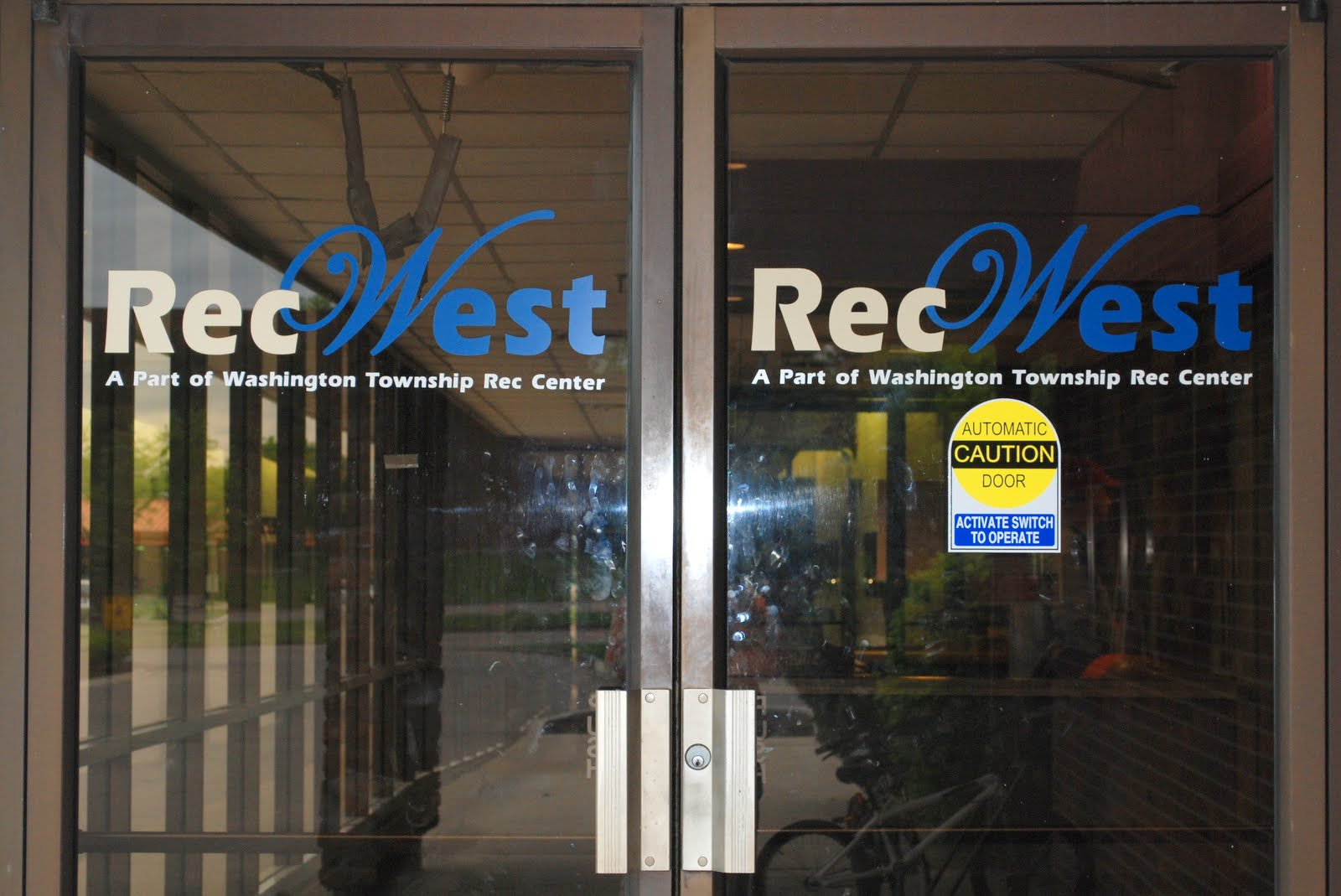 The entrance to RecWest, where the Gala was held