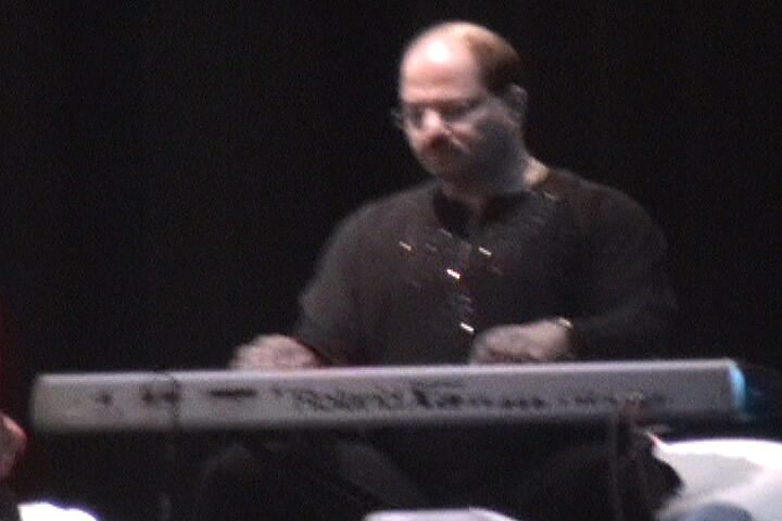 Sanjay on keyboards.