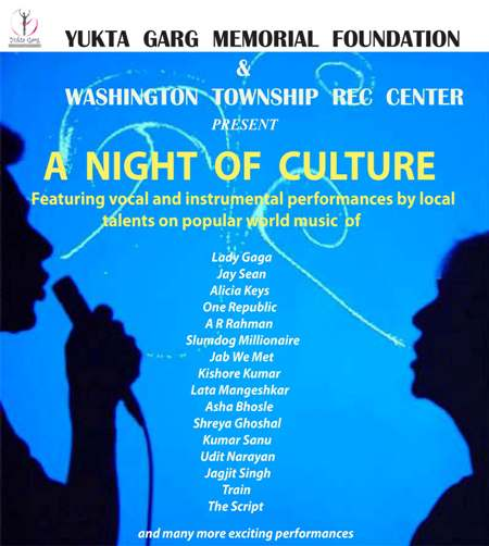 A Night of Culture event flyer