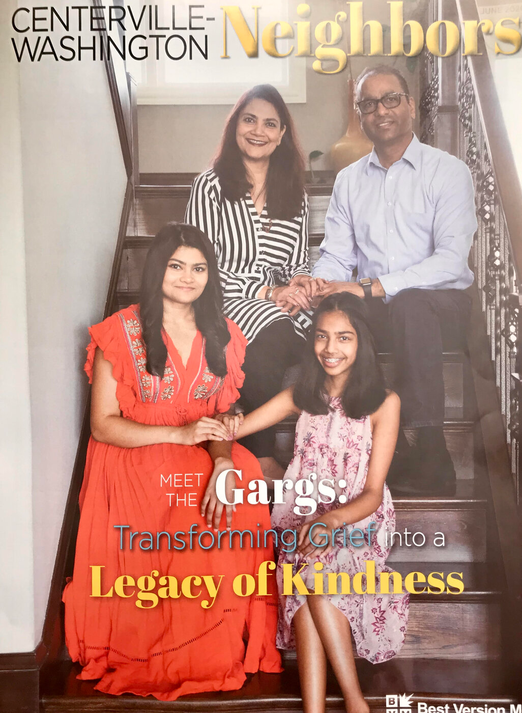Centerville-Washington Neighbors magazine cover, June 2020