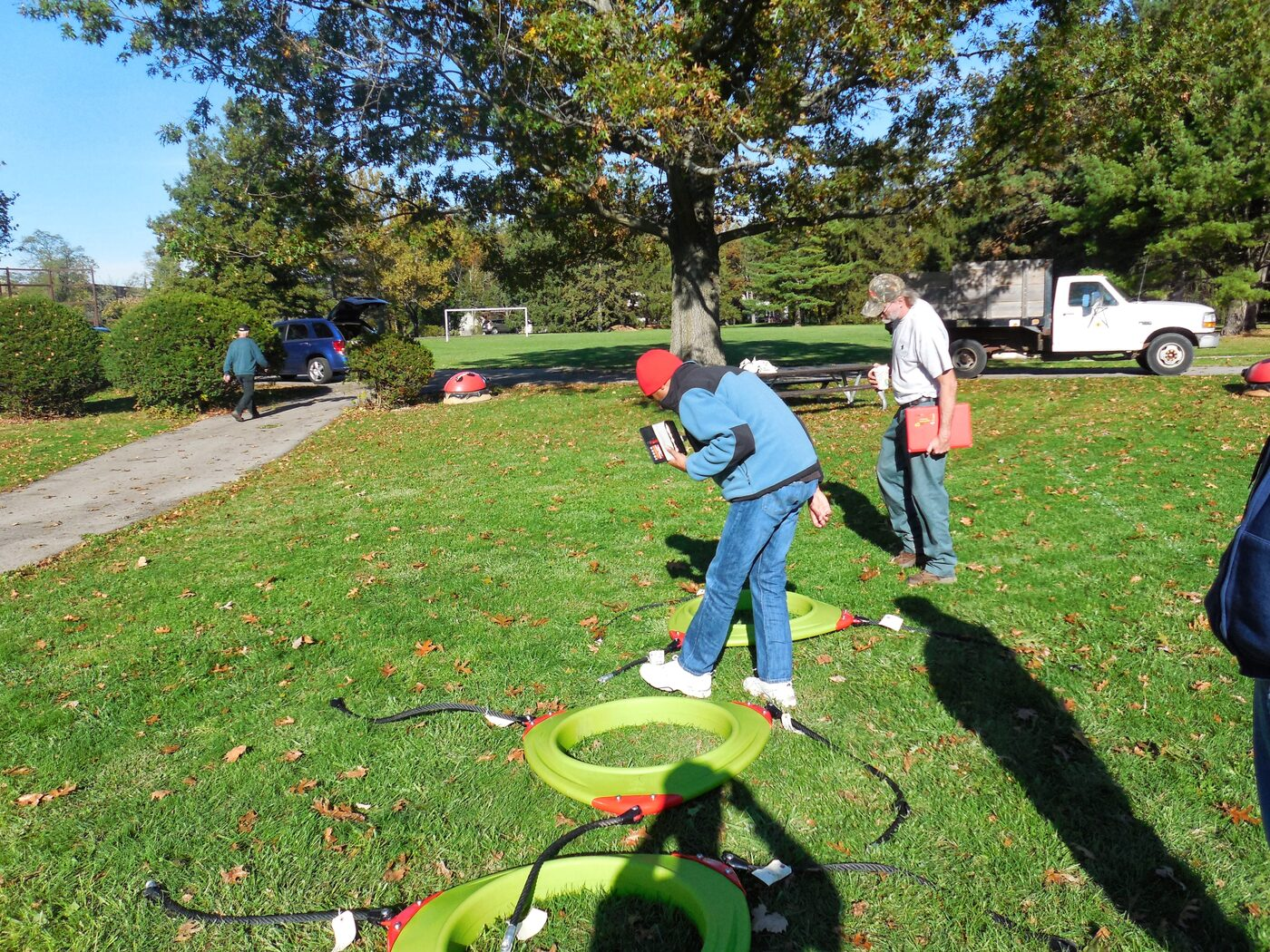 Groundbreaking and building the Butterfly Playground 14