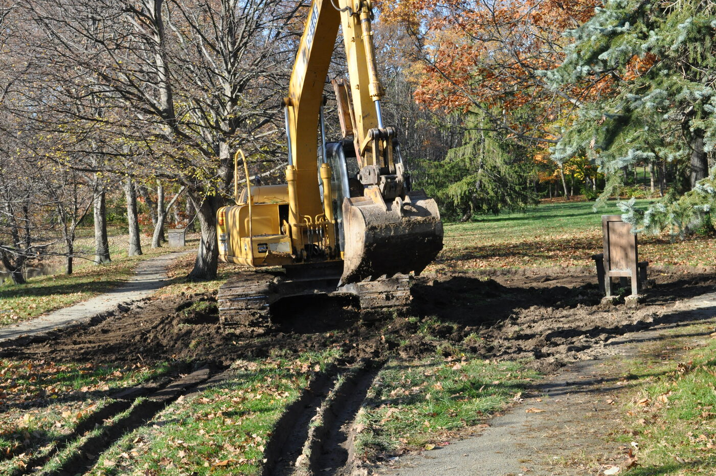 Groundbreaking and building the Butterfly Playground 25