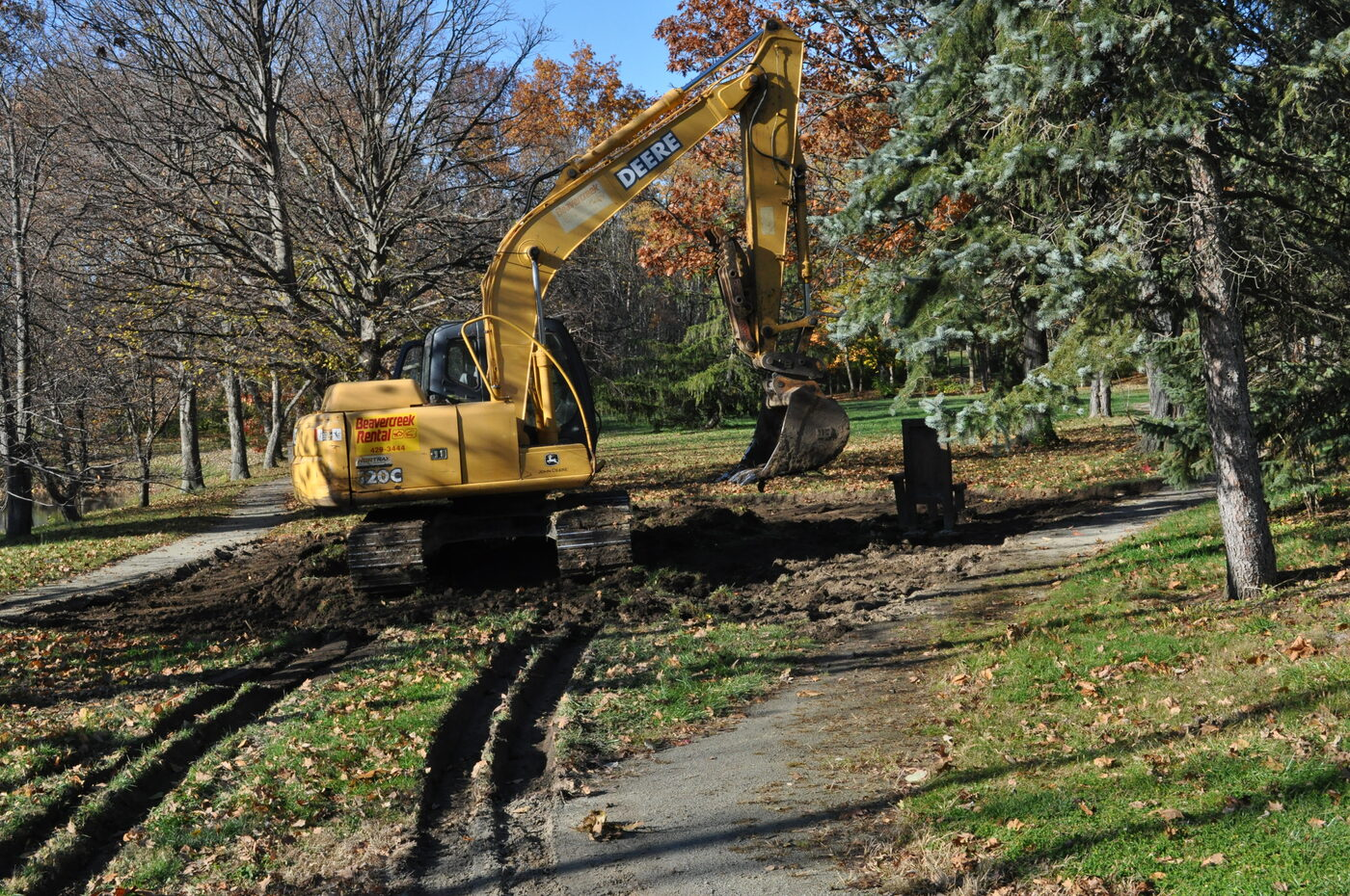 Groundbreaking and building the Butterfly Playground 26