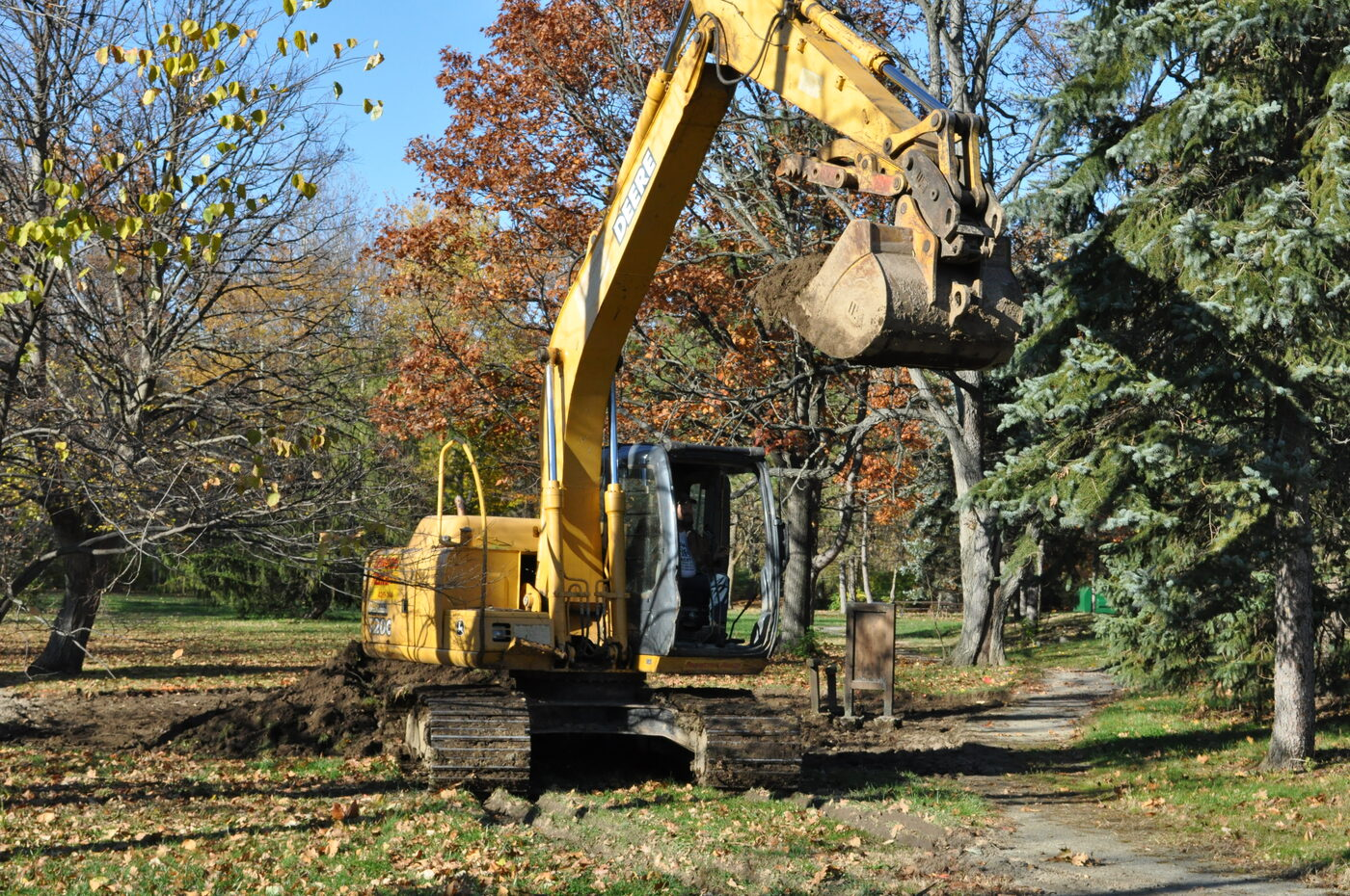 Groundbreaking and building the Butterfly Playground 27